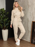 Conjunto Feminino Moletom Cropped com Calça | Look Confortável e Estiloso para o Frio