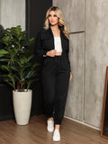 Conjunto Feminino Moletom Cropped com Calça | Look Confortável e Estiloso para o Frio