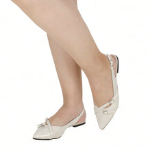 Sapatilha sandalia rasteira bico fino Slingback Feminina sapato Mule Mocassim Tiras Confort