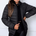 Jaqueta Puffer Bobojaco feminina impermeável Inverno intenso