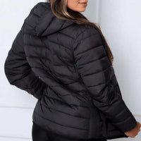 Jaqueta Puffer Bobojaco feminina impermeável Inverno intenso