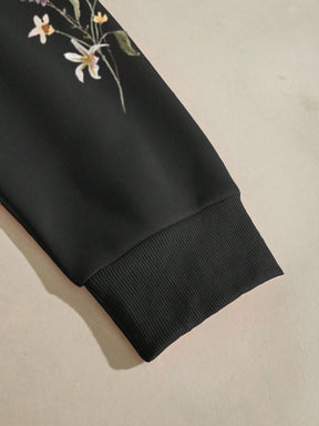 Vendedor IndicadoMoletom Gola Careca Estampado Flores