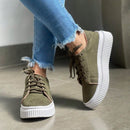 Tênis Feminino Plataforma Confortável e Leve – Estilo com Maciez Para o Dia a Dia