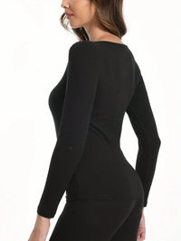 Blusa Térmica Feminina Segunda Pele 100% Algodão — Conforto Natural e Proteção Contra o Frio