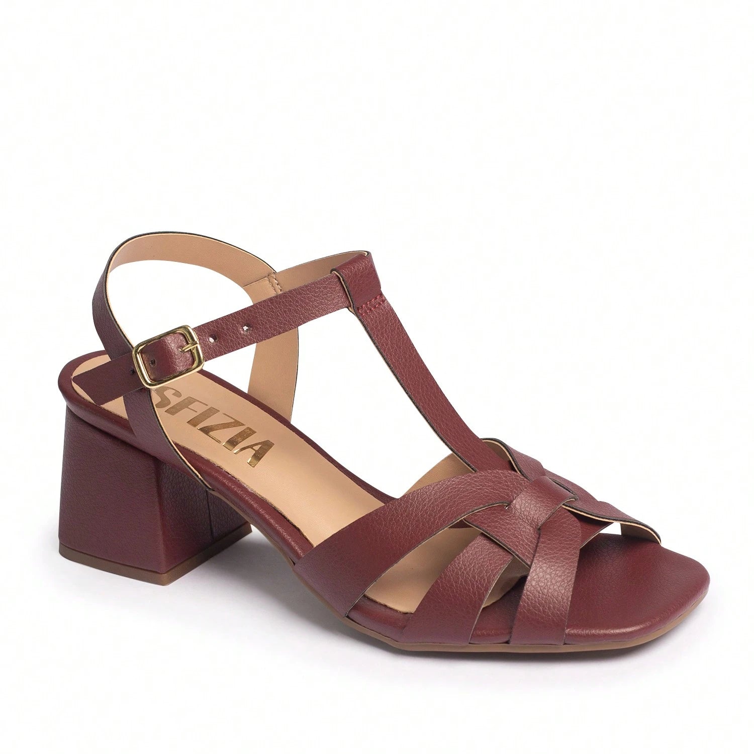 Sandália Feminina Salto Bloco Quadrado – Elegância e Conforto para Todos os Momentos

