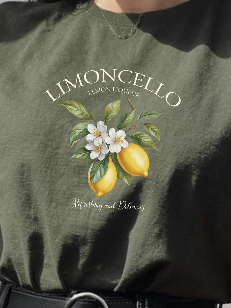 Camiseta Feminina 100% Algodão  Limoncello