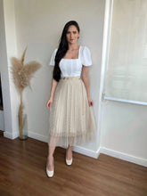 Vendedor IndicadoSaia feminino 2 Camada malha tule S-2