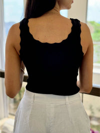 Regata Feminina Ondas em Tricot Modal | Leveza e Elegância para Todas as Ocasiões
