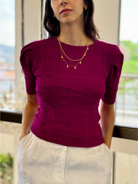 Blusa de Tricot Feminina Modal 3D | Sofisticação, Estilo e Conforto