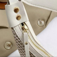 Bolsa Baguete Feminina Meia Lua com Alça Curta e Transversal – Tendência e Praticidade