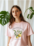 Camiseta Feminina 100% Algodão  Limoncello