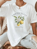 Camiseta Feminina 100% Algodão  Limoncello