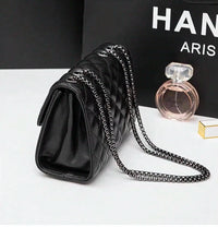 Bolsa Feminina com Divisórias Internas e Design Matelassado – Compacta, Chique e Funcional
