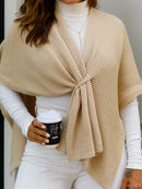Vendedor IndicadoCapa Tricot Colete Poncho Kimono Feminino estiloso