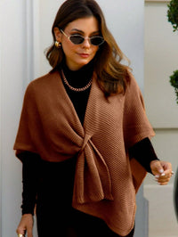 Vendedor IndicadoCapa Tricot Colete Poncho Kimono Feminino estiloso