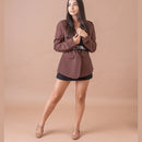Scarpin Feminino Mary Jany Salto Bloco e Bico Quadrado Retrô