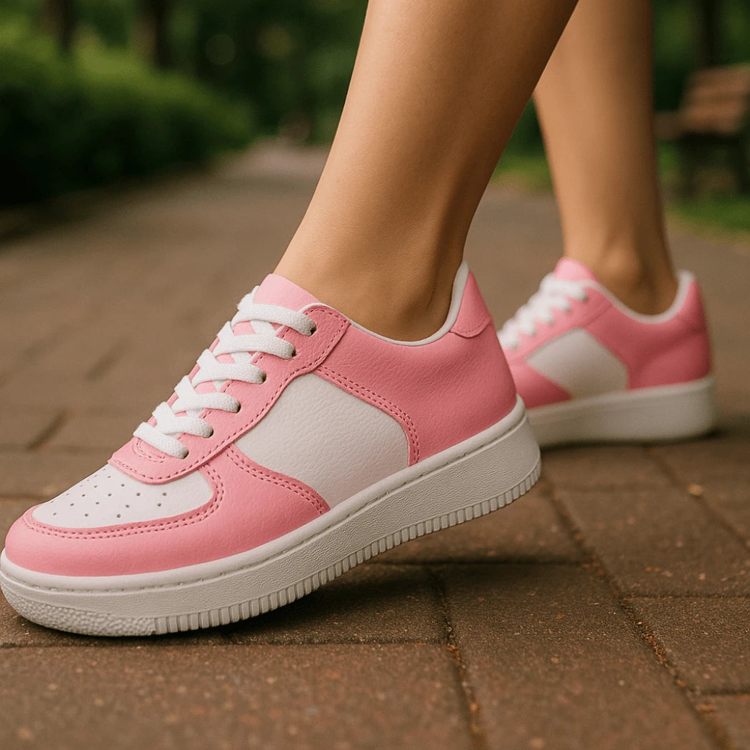 Tênis Feminino Casual Basic Air – Design Moderno e Estilo Urbano com Conforto