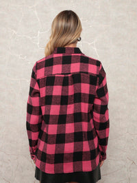 Vendedor IndicadoCamisa Xadrez Feminina Flanelado Manga Longa