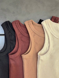 Kit 4 Regatas Femininas Premium | Estilosas e Confortáveis