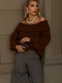 Blusa Feminina Ciganinha Tricô Ombro a Ombro – Elegante e Atemporal