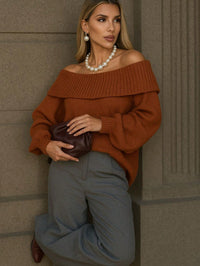 Blusa Feminina Ciganinha Tricô Ombro a Ombro – Elegante e Atemporal