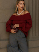 Blusa Feminina Ciganinha Tricô Ombro a Ombro – Elegante e Atemporal