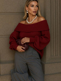 Blusa Feminina Ciganinha Tricô Ombro a Ombro – Elegante e Atemporal