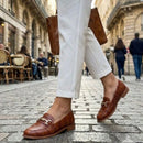 Mocassim Feminino Clássico Confortável com Detalhe Em ABS e Textura Croco