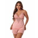 Baby Doll de Renda Feminino | Toque Macio e Conforto para Dormir com Estilo - Renata