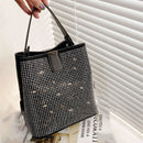 Bolsa Feminina Transversal com Brilho Cravejado | Elegância e Sofisticação para Todas as Ocasiões