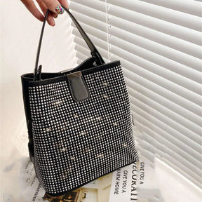 Bolsa Feminina Transversal com Brilho Cravejado | Elegância e Sofisticação para Todas as Ocasiões