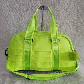Bolsa Feminina de Academia Multifuncional com Compartimento para Tênis| Estilo, Espaço e Praticidade