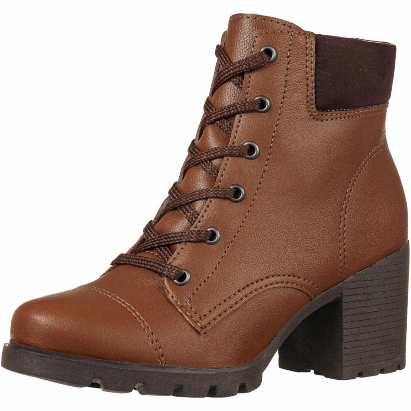 Vendedor Indicado
GiGiL Coturno Feminino Salto Tratorado Cano Curto Bota Conforto GiGiL