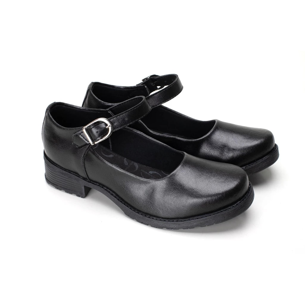 Sapato Mary Jane Feminino com Fivela Ajustável | Conforto, Estilo Retrô e Elegância para o Dia a Dia