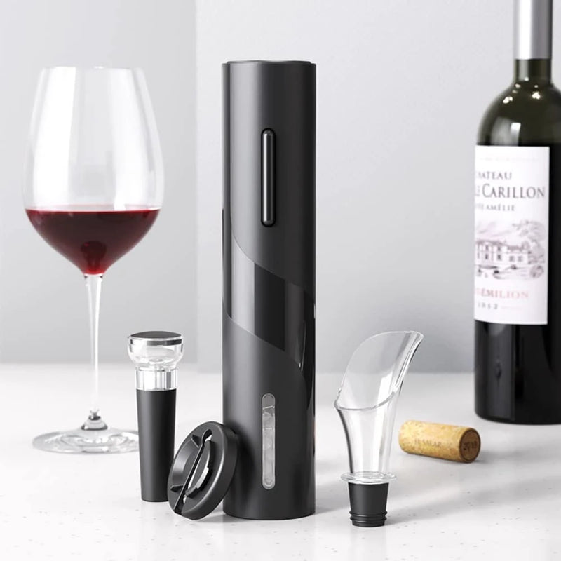 KIT Abridor de Vinho Elétrico Premium