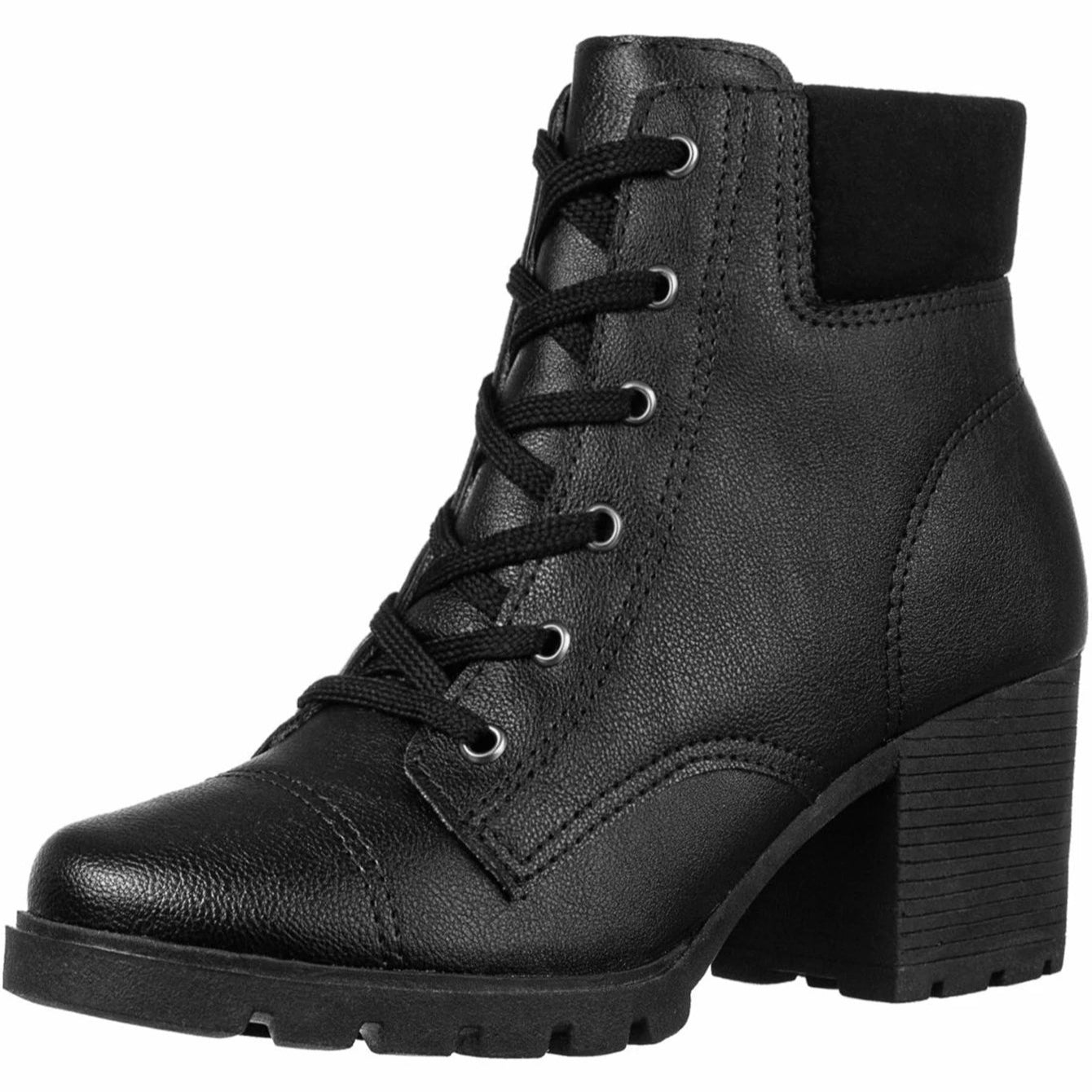 Vendedor Indicado
GiGiL Coturno Feminino Salto Tratorado Cano Curto Bota Conforto GiGiL