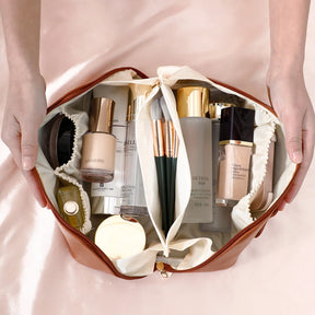 Necessaire Organizadora de Cosméticos e Maquiagem Para Viagem