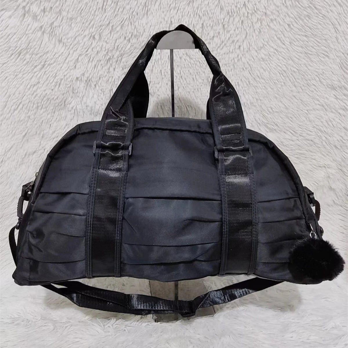 Bolsa Feminina de Academia Multifuncional com Compartimento para Tênis| Estilo, Espaço e Praticidade