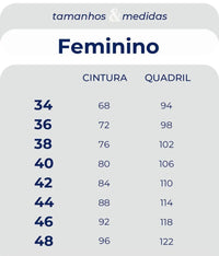 Calça Jeans Cintura Alta Wide Leg - Sawary Jeans