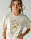 Camiseta Feminina 100% Algodão  Limoncello Off White