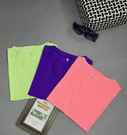 KIT3 Camisetas Feminina Babylook Slim Dry Fit Fitness