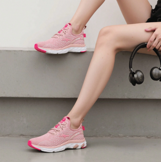 Tênis Feminino Anti Impacto Fitness Running Adventure - Leve e Macio