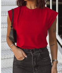 Blusa Feminina Regata Muscle T com Ombreira