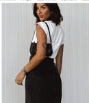 Blusa Feminina Regata Muscle T com Ombreira