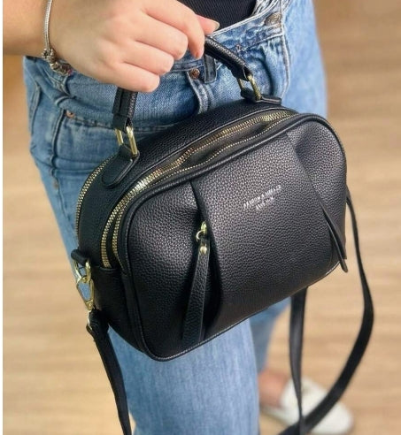 Bolsa Crossbody Média Feminina com Alça de Ombro Ajustável