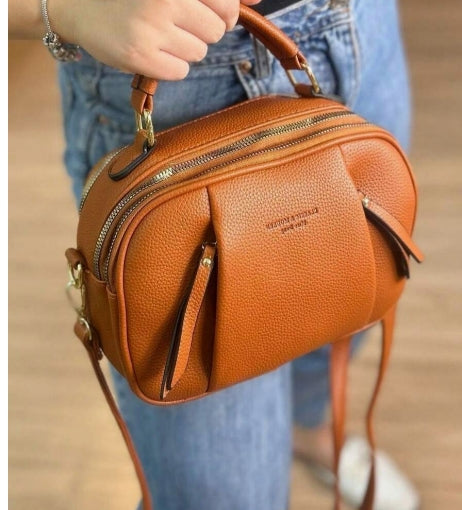 Bolsa Crossbody Média Feminina com Alça de Ombro Ajustável