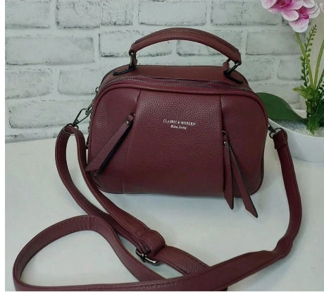 Bolsa Crossbody Média Feminina com Alça de Ombro Ajustável