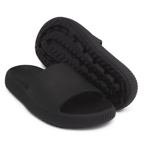 Chinelo Feminino Nuvem Slide Ultra Confortável Preto