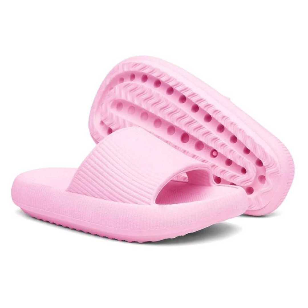 Chinelo Feminino Nuvem Slide Ultra Confortável Rosa