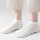 Kit 12 Pares Meias Feminina Cano Baixo Confortável Branco